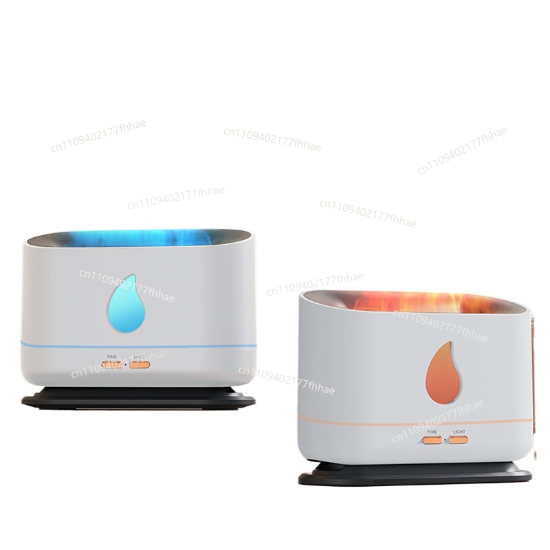 Home Fragrance Plug In - Desktop Plug-in Imitation Ice Flame Aroma