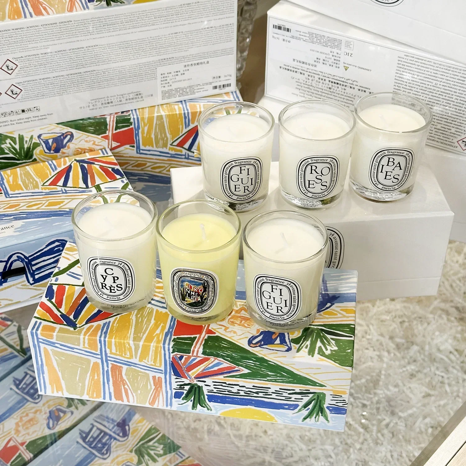 Home Fragrance Gel - Aromatherapy Candle Natural Plant Scented Candles