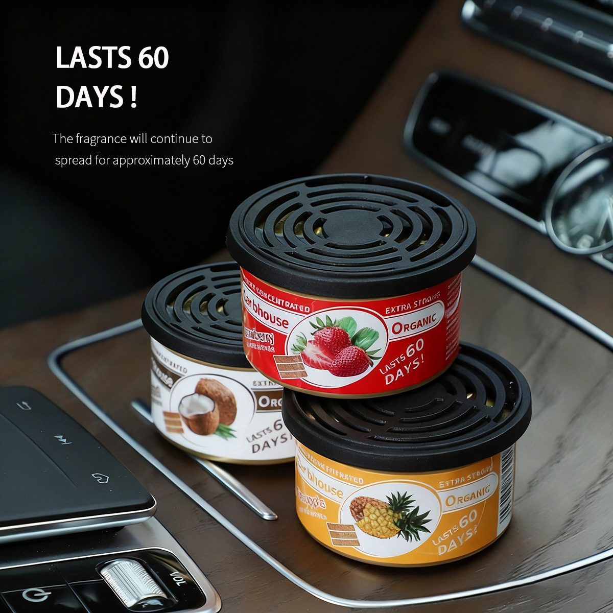 Fragrance Your Home - Car Fragrance Air Freshener, Long-Lasting Scent,
