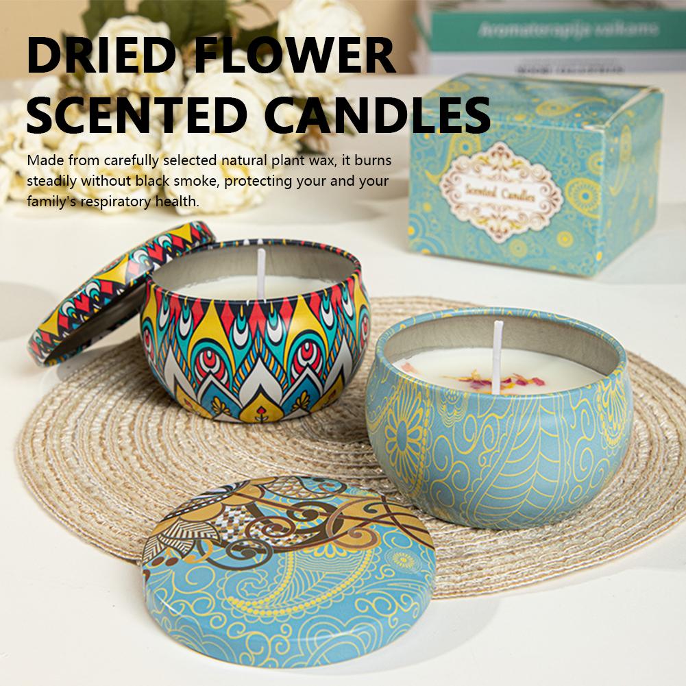 Aromatherapy Candles Flower Fr - đánh giá và giá Home Fragrance Jar