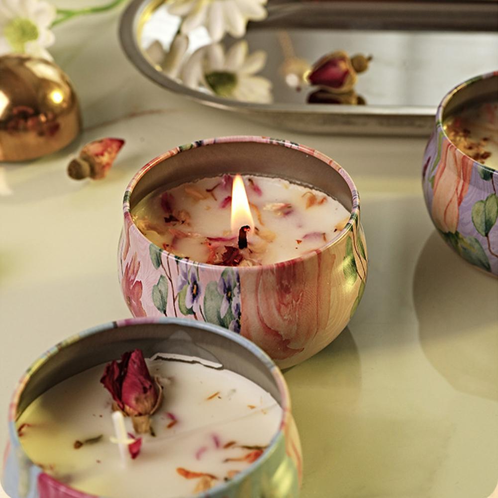 Aromatherapy Candles Flower Fr - đánh giá và giá Home Fragrance Jar