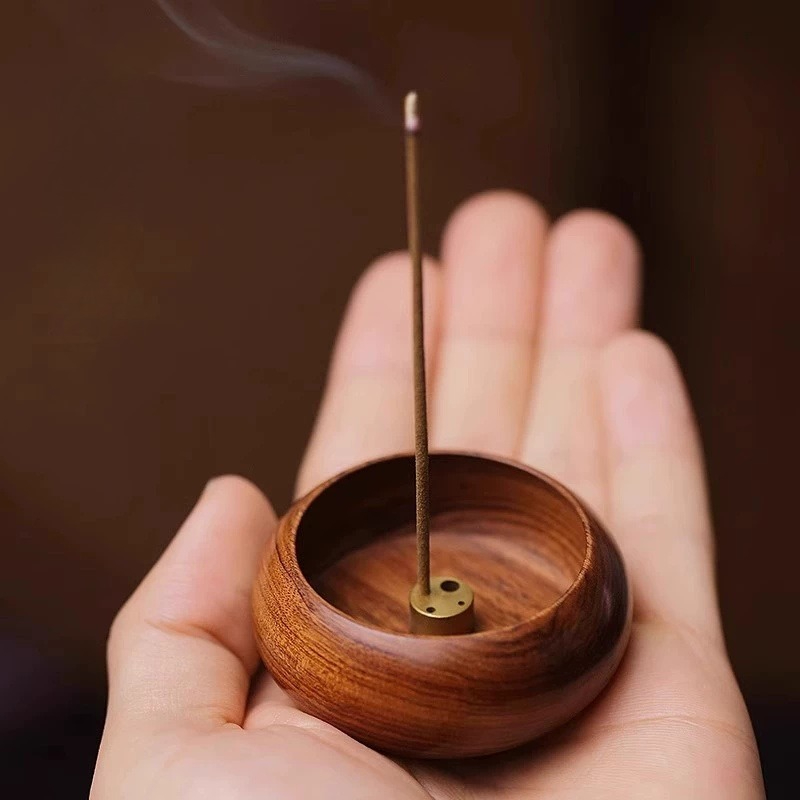 Wooden Bowl Type Mini Incense  - đánh giá và giá Home Fragrance Plug In