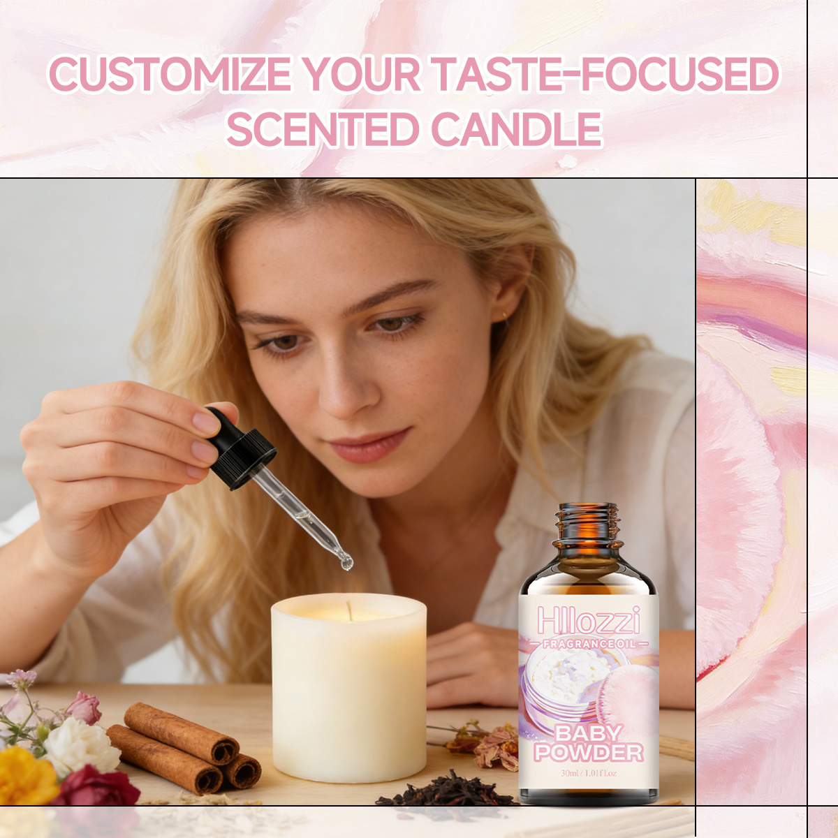 Baby Powder Fragrance Oil: Sof - đánh giá và giá Fragrance Your Home