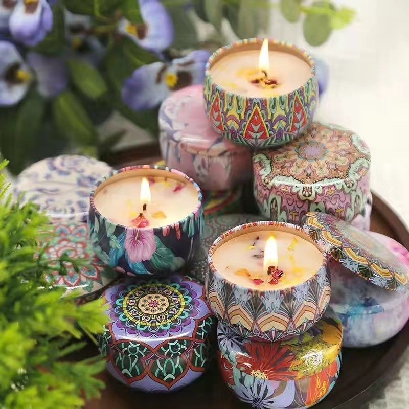 1PCS Vintage Can Candles Soy W - đánh giá và giá Home Fragrance Jar