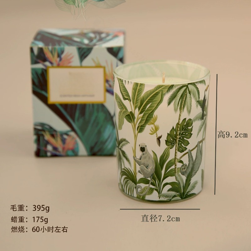Glass Jar Soy Wax Scented Cand - đánh giá và giá Home Fragrance Jar