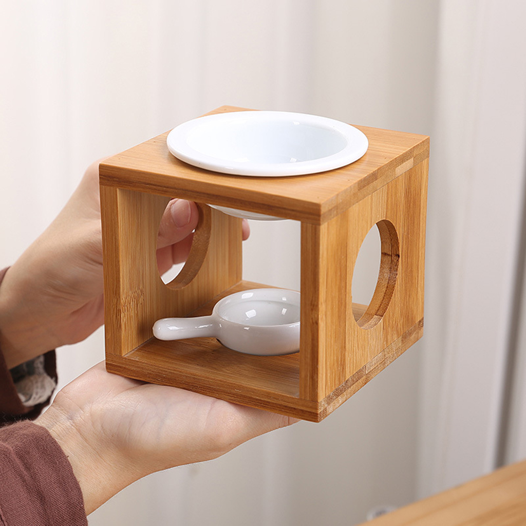 Gỗ Đốt Tinh Dầu Bằng Gốm Sứ Sá - đánh giá và giá Wax Melt Burner