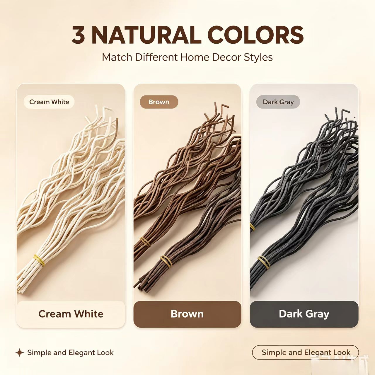 20Pcs Long Wavy Rattan Reed Di - đánh giá và giá Home Fragrance Janzen