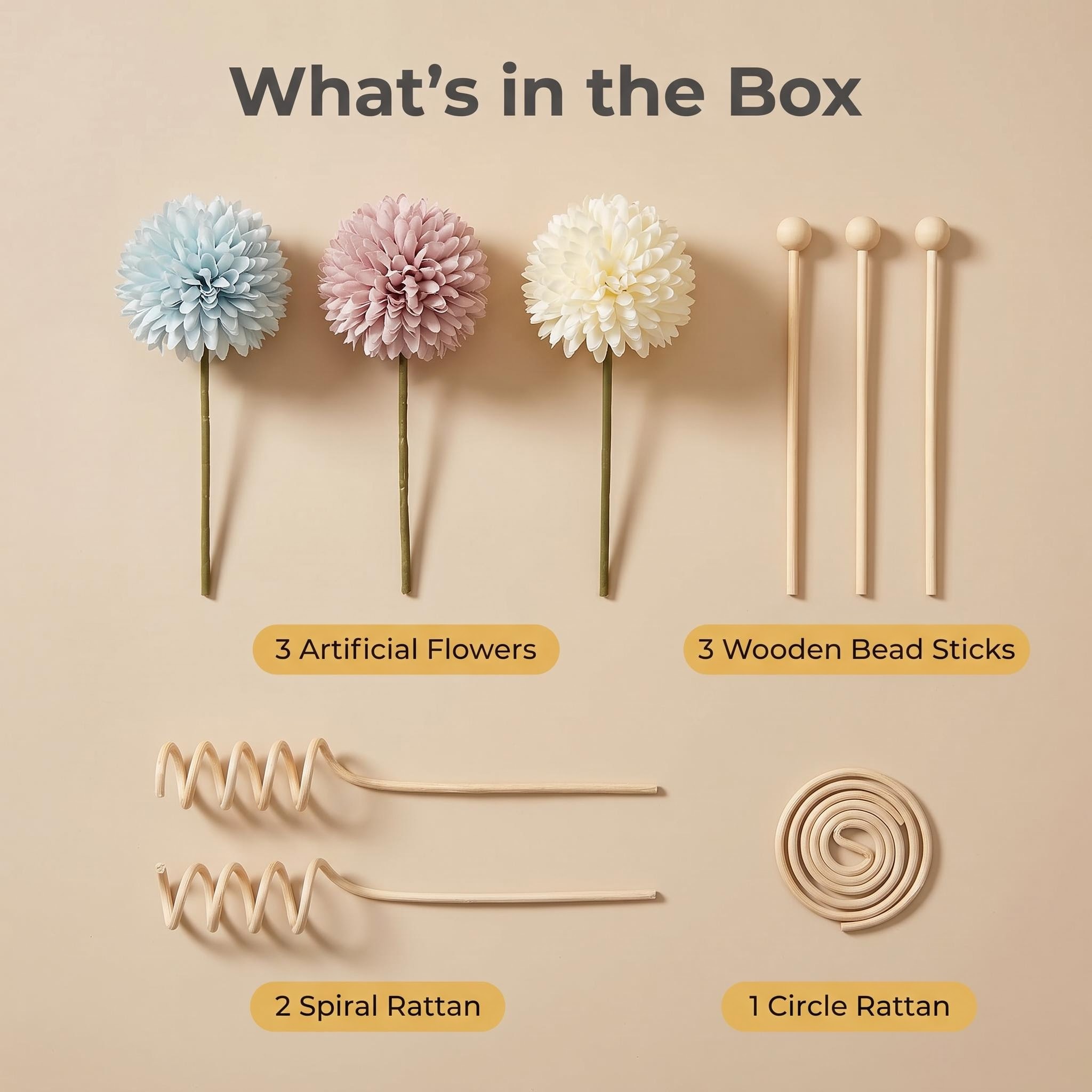 diy diffuser sticks set, artif - đánh giá và giá Home Fragrance Set