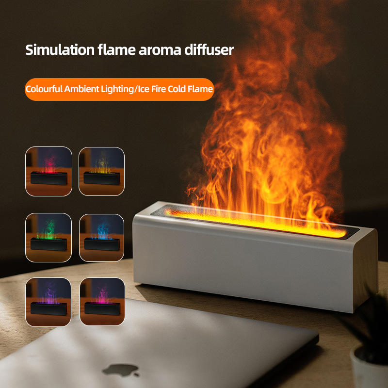 Colorful Simulation Flame Diff - đánh giá và giá Home Fragrance Plug In