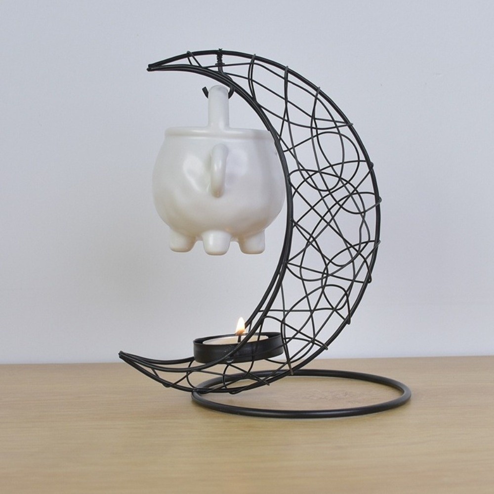 Aromatherapy Holder Iron Moon  - đánh giá và giá Wax Melt Burner
