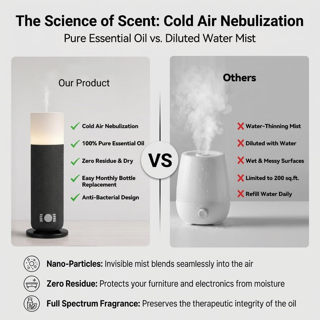 NAMSTE 120ML Tower Scent Diffu - đánh giá và giá Home Fragrance Collection
