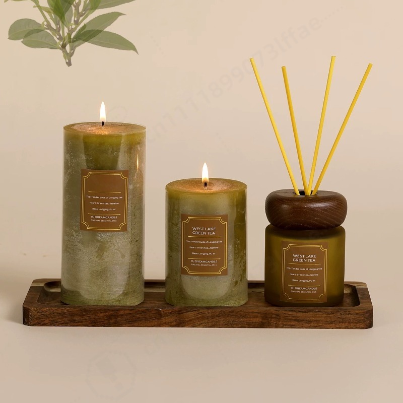 Large Glass Scented Candle Gif - đánh giá và giá Home Fragrance Large