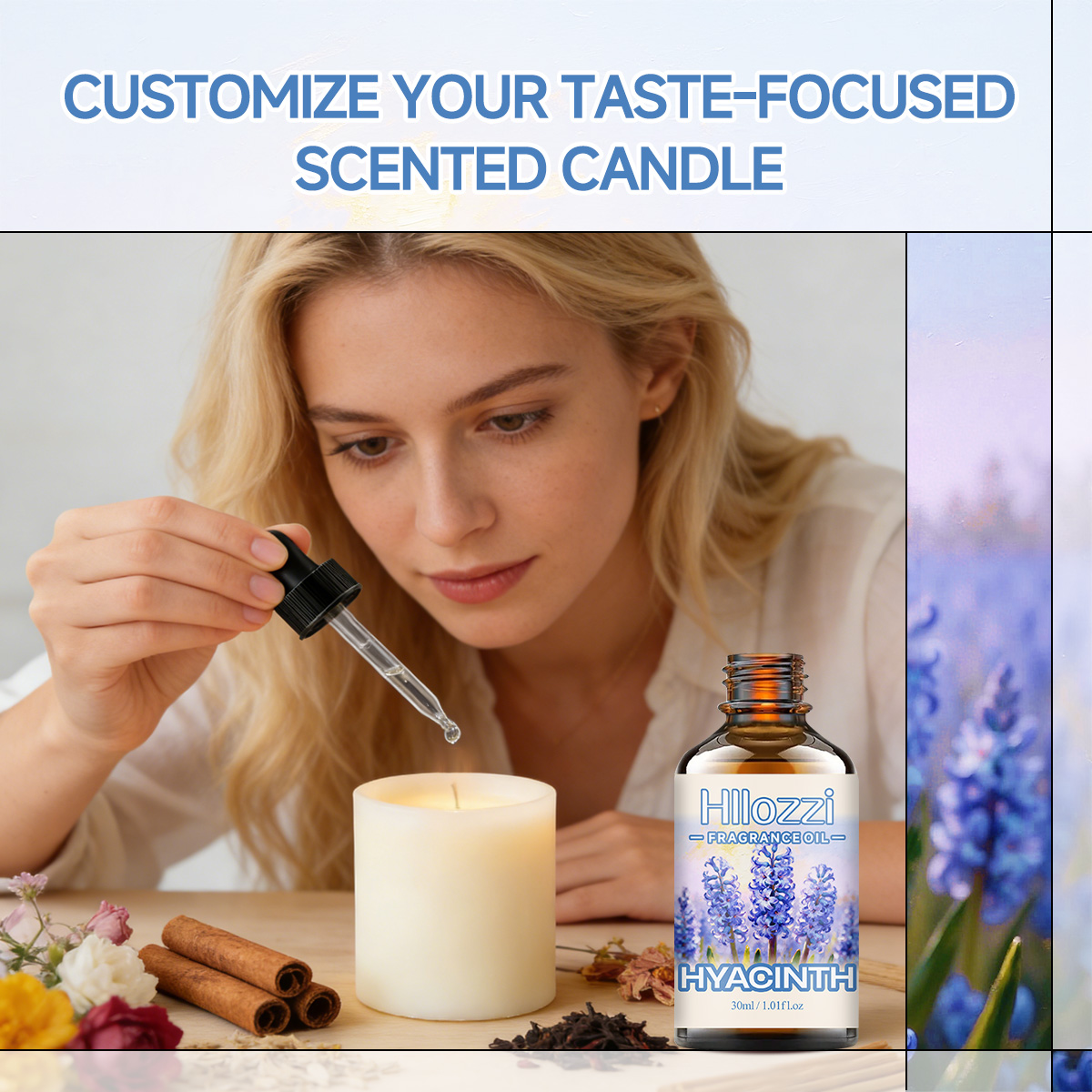 Hyacinth Fragrance Oil: . Elev - đánh giá và giá Fragrance Your Home