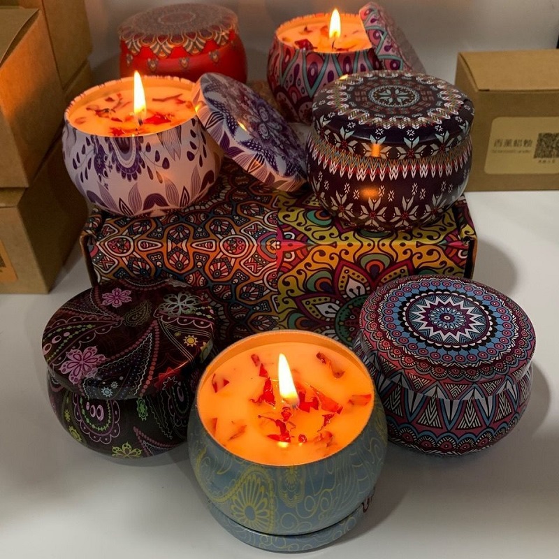 1/4PCS Vintage Scented Candles - đánh giá và giá Home Fragrance Jar