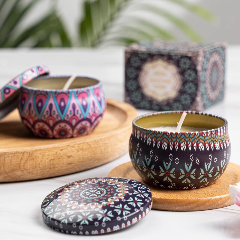 1/4PCS Vintage Scented Candles - đánh giá và giá Home Fragrance Jar