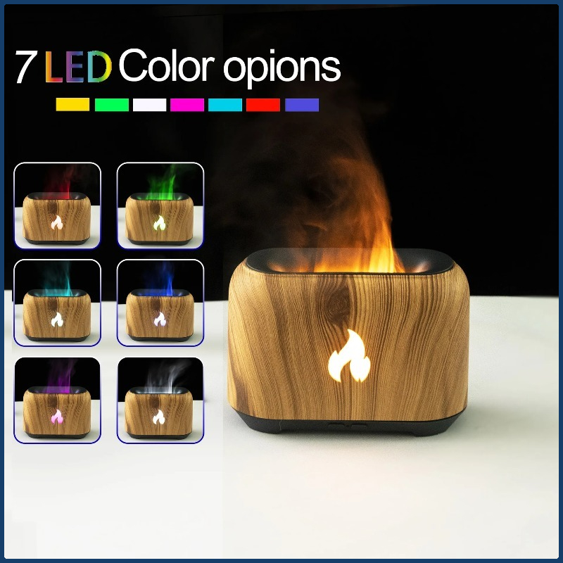 New 7 Colorful Simulation Flam - đánh giá và giá Home Fragrance Plug In