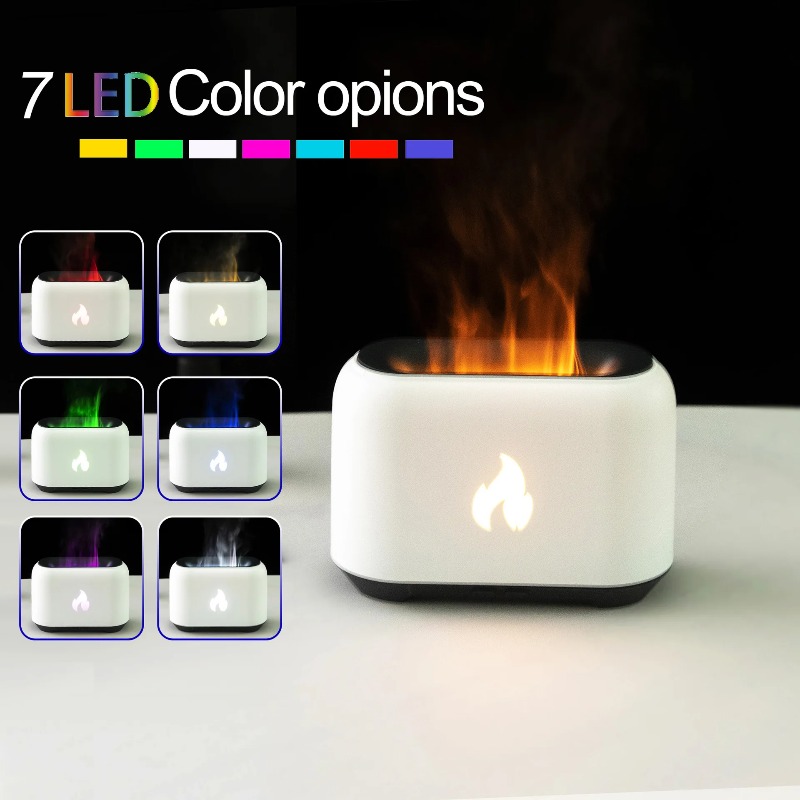 New 7 Colorful Simulation Flam - đánh giá và giá Home Fragrance Plug In