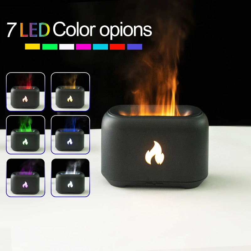 New 7 Colorful Simulation Flam - đánh giá và giá Home Fragrance Plug In