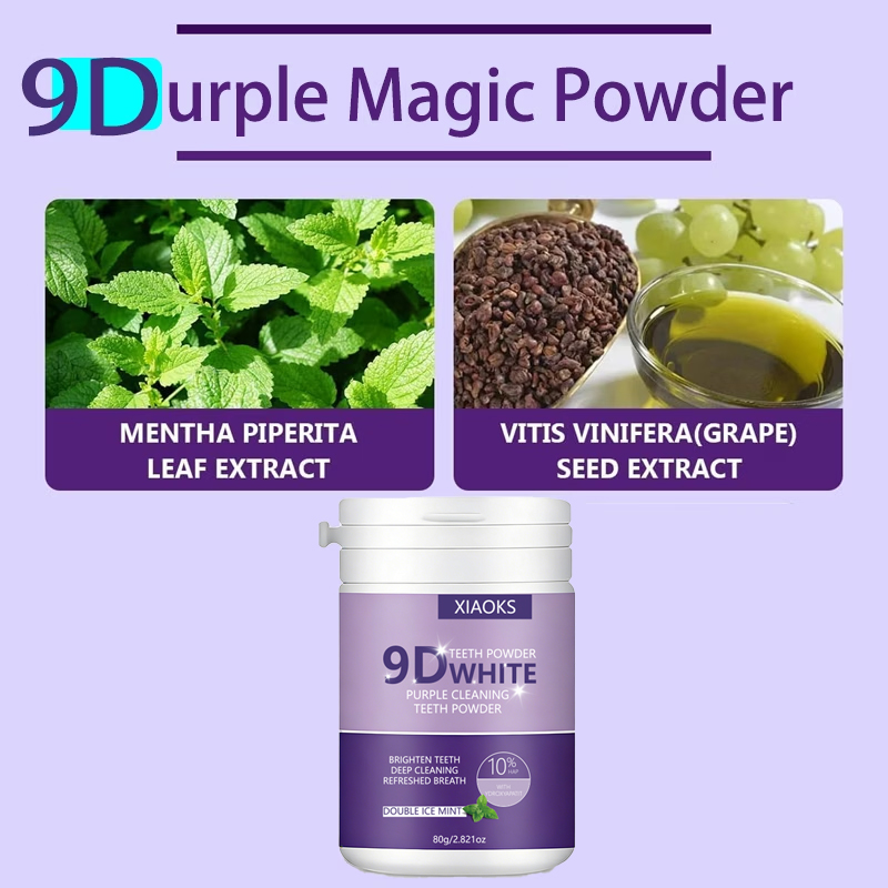 9D Purple Tooth Powder, 48-Hou - đánh giá và giá Fragrance Your Home
