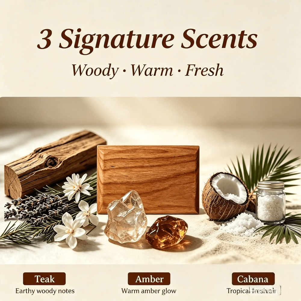 Car Air Freshener Teak Amber O - đánh giá và giá Home Fragrance Set